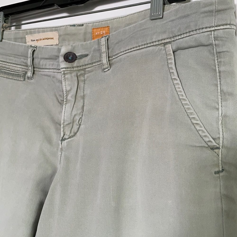 Pilcro & the Letterpress Green Chinos